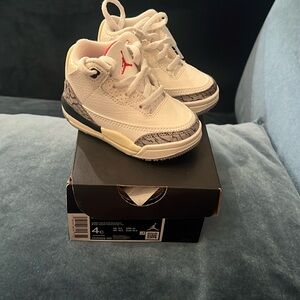 Air Jordan Retro 3 TD “White Cement Reimagined”